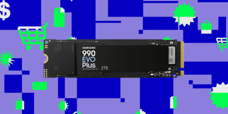 Samsung’s 2TB 990 Evo Plus SSD is $100 for a limited time