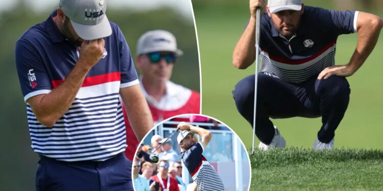Scottie Scheffler's alarming Ryder Cup Day 1 forces US to answer question