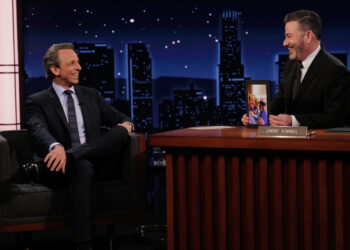 Seth Meyers slams Trump 'crackdown' on free speech day after ABC axing of 'friend' Jimmy Kimmel