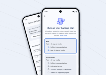 Signal’s first paid feature adds encrypted media and message backups