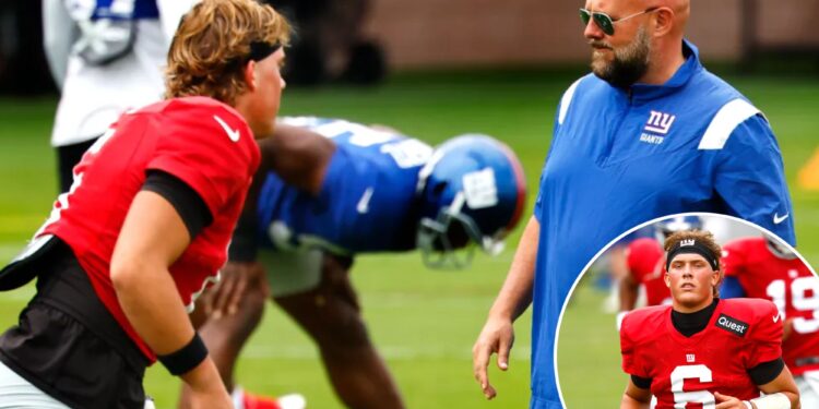 Something's missing in Brian Daboll's explanation for Giants turning to Jaxson Dart