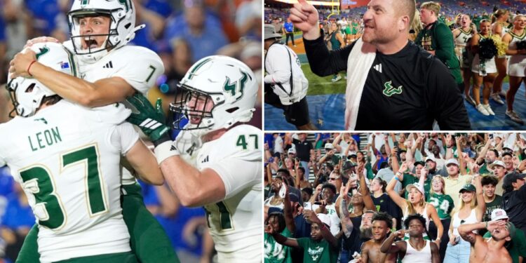 South Florida assistants cause elevator stoppage amid Swamp victory