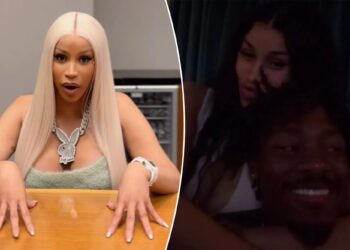 Stefon Diggs coy about Cardi B's pregnancy as she posts new photo of couple