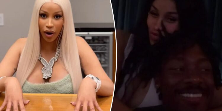 Stefon Diggs coy about Cardi B's pregnancy as she posts new photo of couple