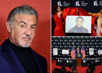 Sylvester Stallone is still in shock ater being named a Kennedy Center honoree