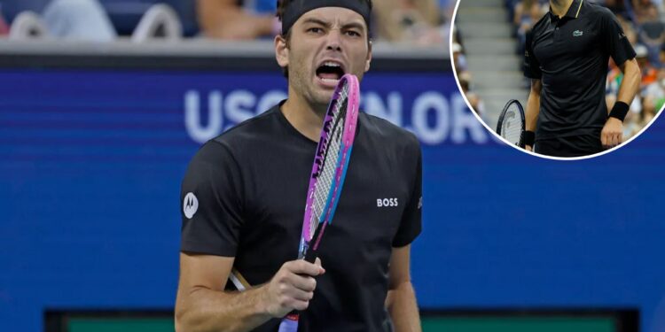 Taylor Fritz will have to finally beat Novak Djokovic for shot at US Open glory