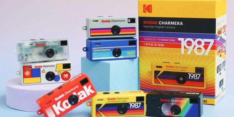 The blind box trend comes to tech with this tiny digital Kodak camera