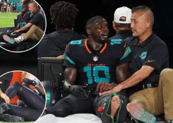 The extent of Tyreek Hill's injury revealed following gruesome moment in Dolphins' 'MNF' win