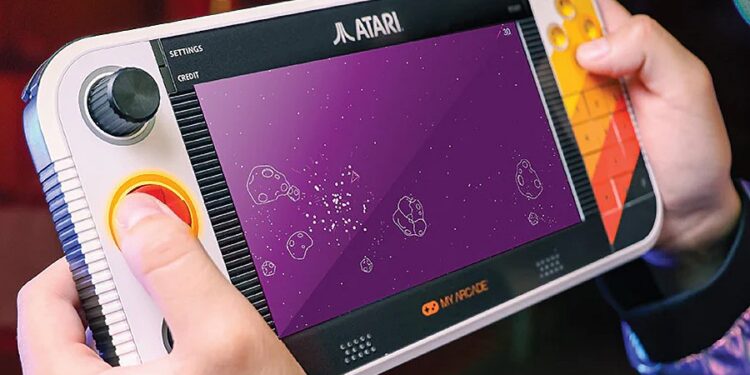 This Atari handheld with retro controls is finally available for preorder