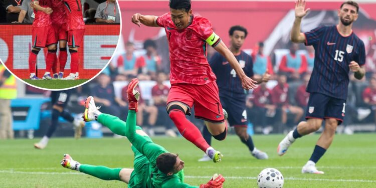 USMNT looks out of sorts in friendly loss to South Korea