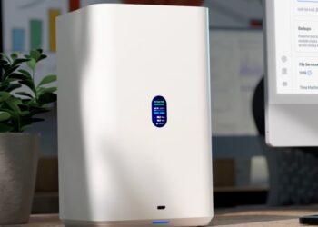 Ubiquiti’s new desktop NAS looks more like a wireless router