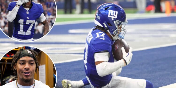 Wan'Dale Robinson opens up to The Post about Giants breakout