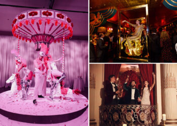 Wealthy New Yorkers are throwing parties as elaborate as Broadway shows