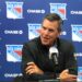 New York Rangers head coach Mike Sullivan during a press conference.
