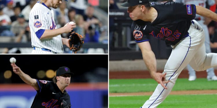What is Mets bullpen pecking order going into 2025 playoffs?