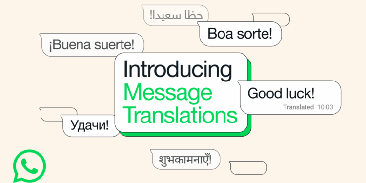 WhatsApp adds built-in text translations on iPhone and Android