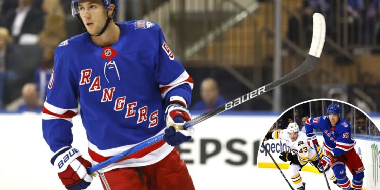 Will Cuylle in line for Rangers' top six role after breakout season