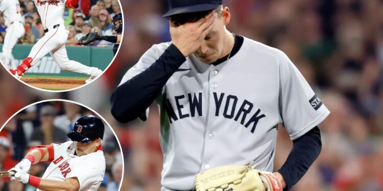 Will Warren rocked as Yankees miss valuable chance to sweep Red Sox