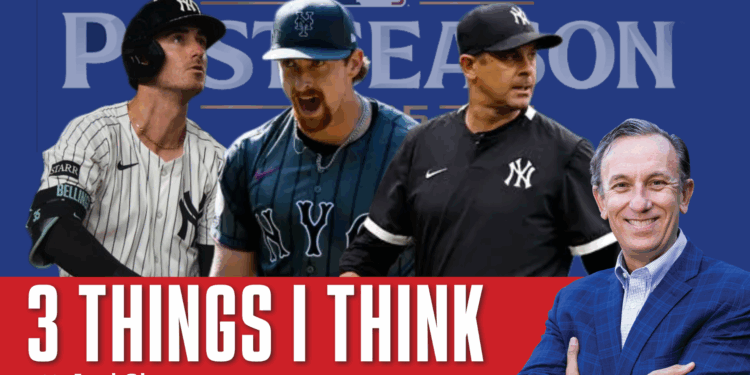 Yankees' and Mets' playoff rotations and Cody Bellinger