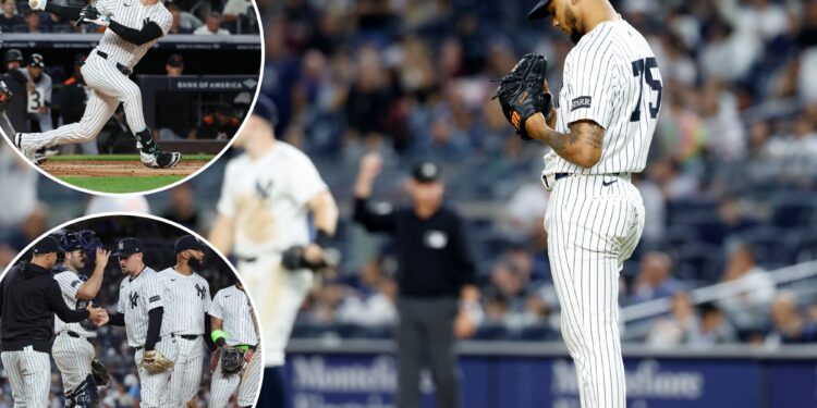 Yankees' bullpen suffers another debacle in blowout loss to Tigers