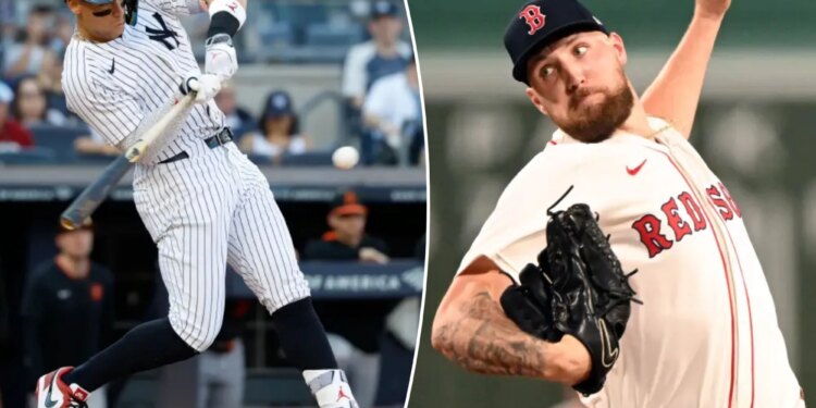 Yankees' daunting Garrett Crochet task as they renew Red Sox rivalry