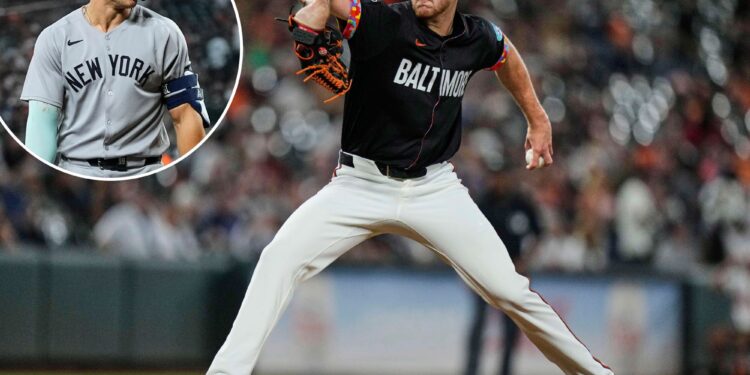 Yankees shut down by Trevor Rogers in loss to Orioles