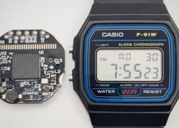 You can upgrade a Casio watch with Bluetooth, step counting, and games
