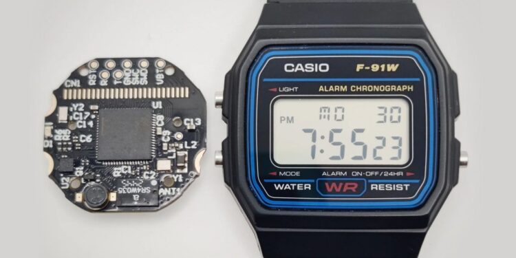 You can upgrade a Casio watch with Bluetooth, step counting, and games