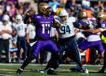 Get a 20% first deposit match up to $1600 for James Madison vs. Texas State