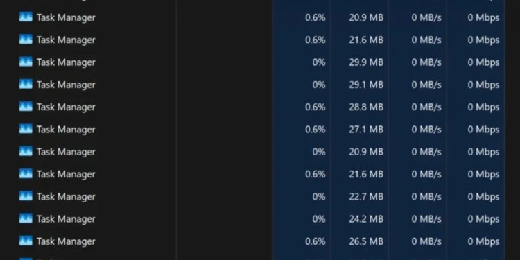 A bizarre Windows 11 bug duplicates Task Manager instead of closing it