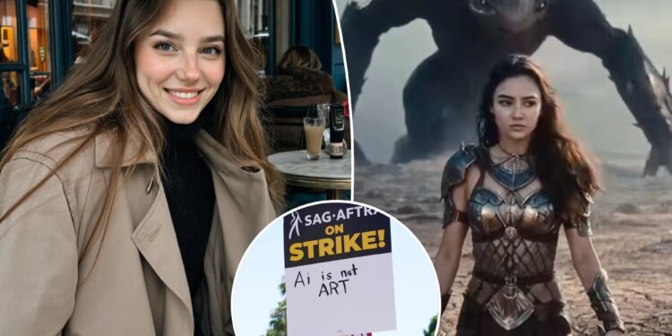 AI actor Tilly Norwood creating outrage in Hollywood film industry