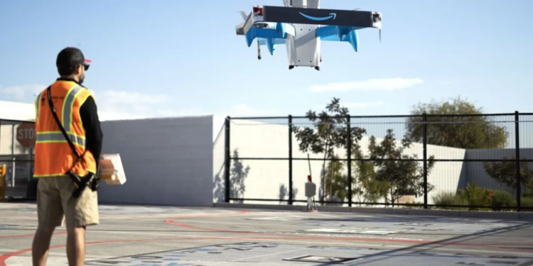 Amazon halts drone deliveries in Arizona after two crashed into a crane