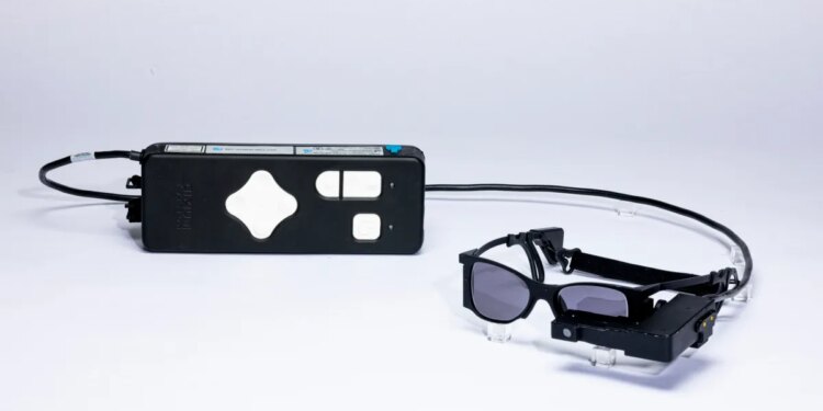 An eye implant and smart glasses restore some lost vision