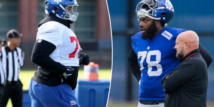 Andrew Thomas, Jermaine Eluemunor giving Giants elite support