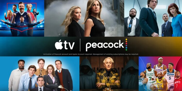 Apple TV and Peacock announce a $15 monthly subscription bundle