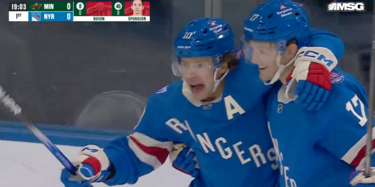 Artemi Panarin ends Rangers' historic home goalless start