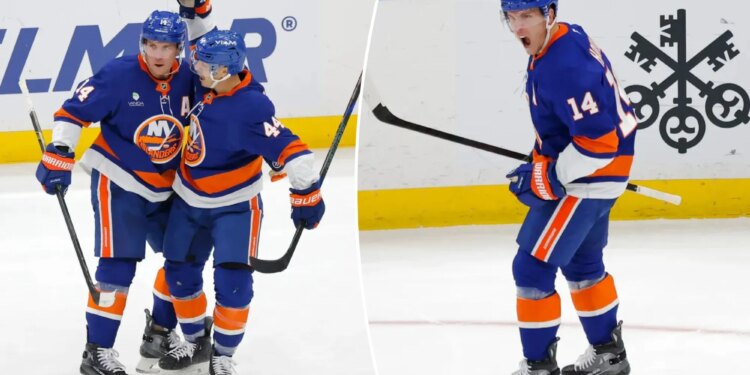 Bo Horvat's hat trick leads Islanders in first win of season