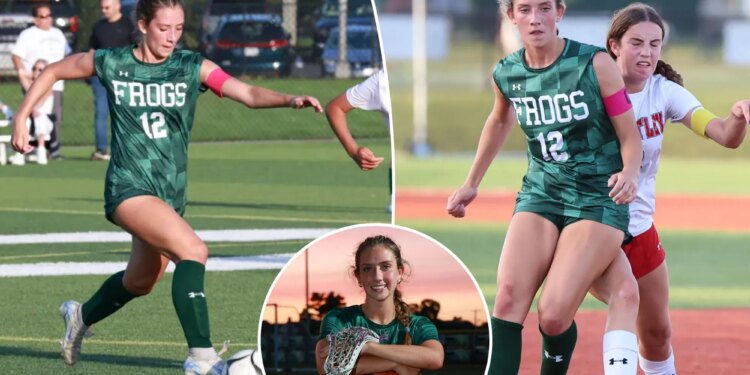 Carle Place junior sets lofty sports goals in more ways than one