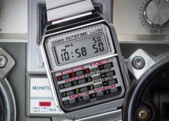 Casio goes back to the ‘80s for its Back to the Future calculator watch