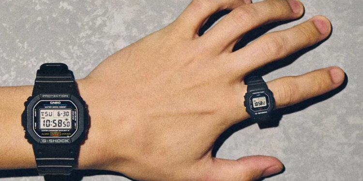 Casio’ new ring watch straps a durable G-Shock to your finger