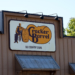 The Cracker Barrel Old Country Store sign in Camarillo, California, with the original iconic logo featuring a man leaning on a barrel.