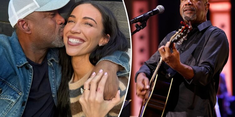 Darius Rucker engaged to Emily Deahl