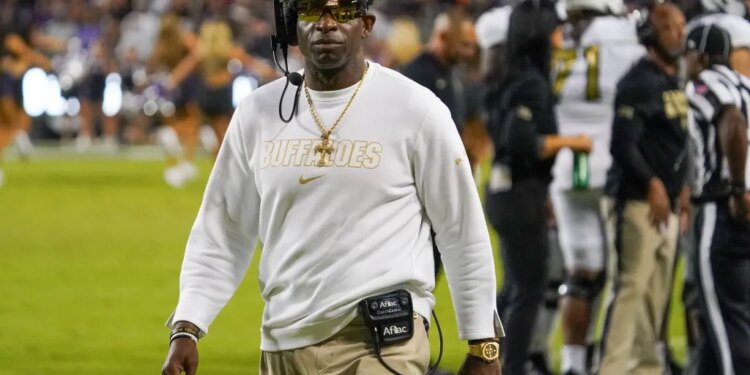 Deion Sanders said after Colorado's 35-21 loss to TCU that he believes has more blood clogs in his leg.