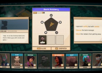 A screenshot from the video game Dispatch.