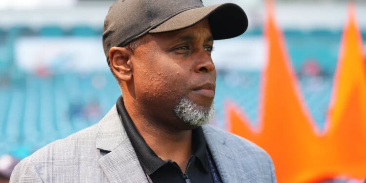 Miami Dolphins general manager Chris Grier.