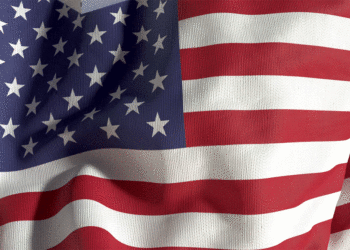 Domino's doubles down on red, white and blue in new logo