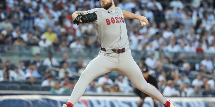 Garrett Crochet held the Yankees to one run over 7 2/3 innings in the Red Sox Game 1 wild-card win.