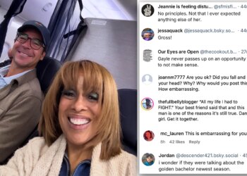Gayle King's selfie with Fox News' Jesse Watters prompts liberal meltdown