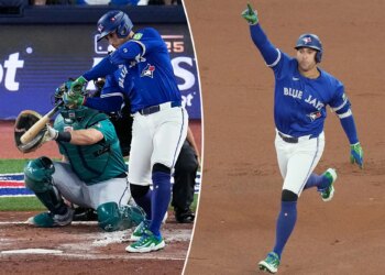 George Springer makes Blue Jays history with leadoff homer in ALCS