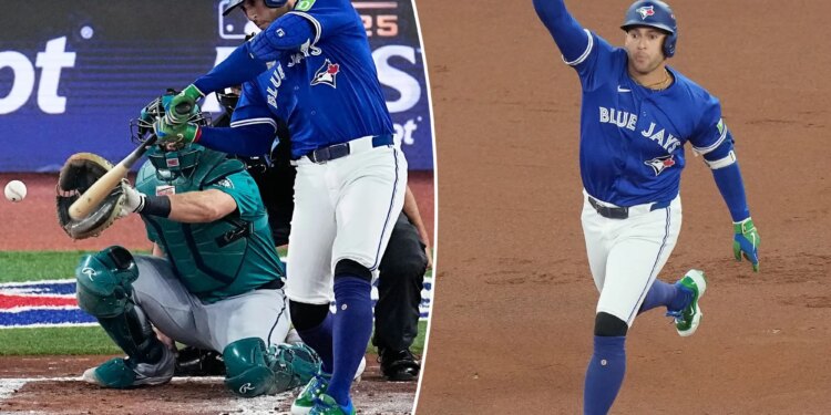 George Springer makes Blue Jays history with leadoff homer in ALCS